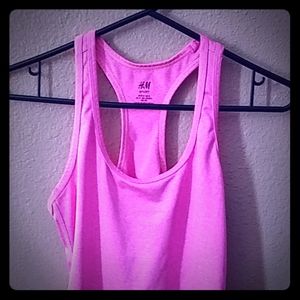 Pink sport top